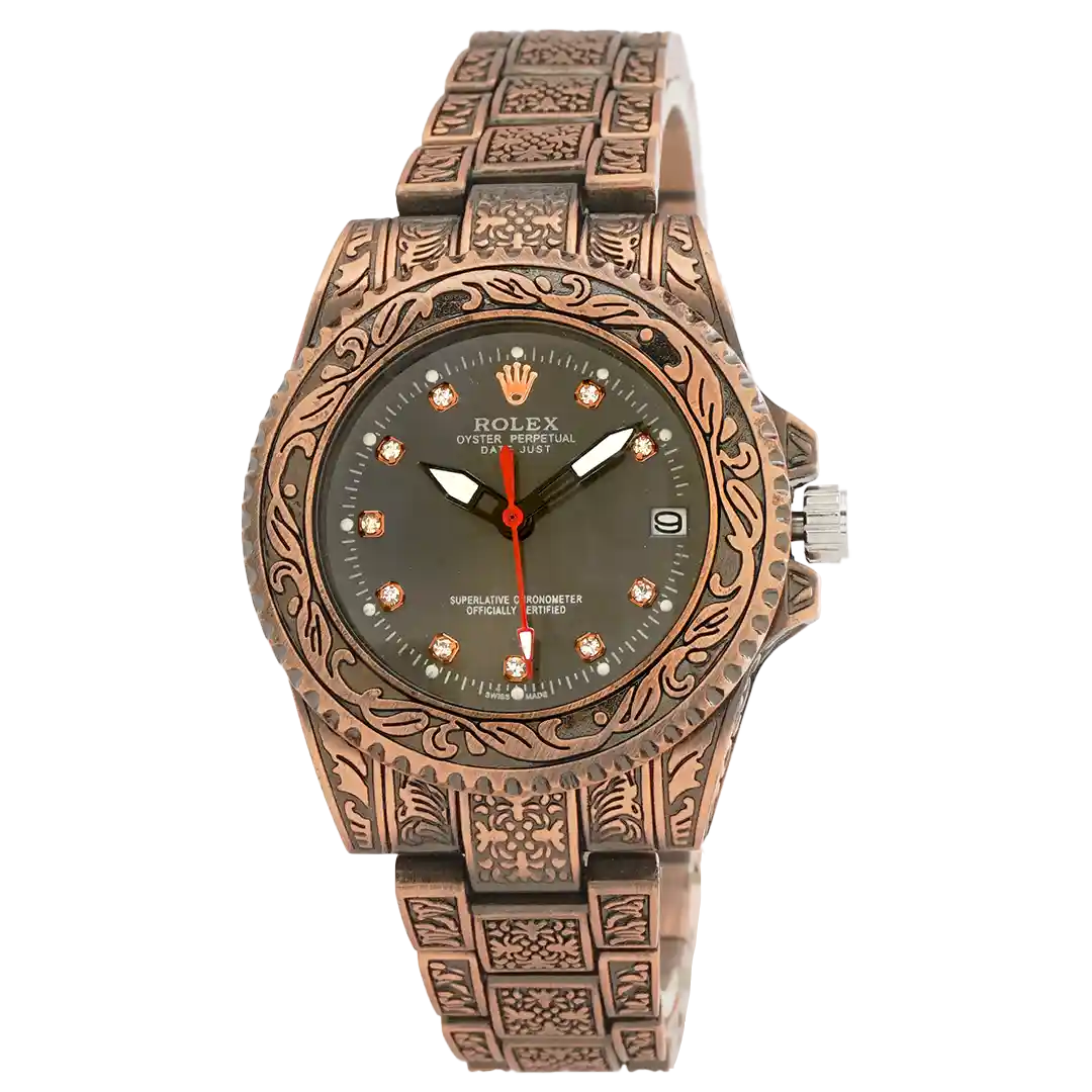 ساعت مچی زنانه رولکس ROLEX مدل حکاکی کد 1259